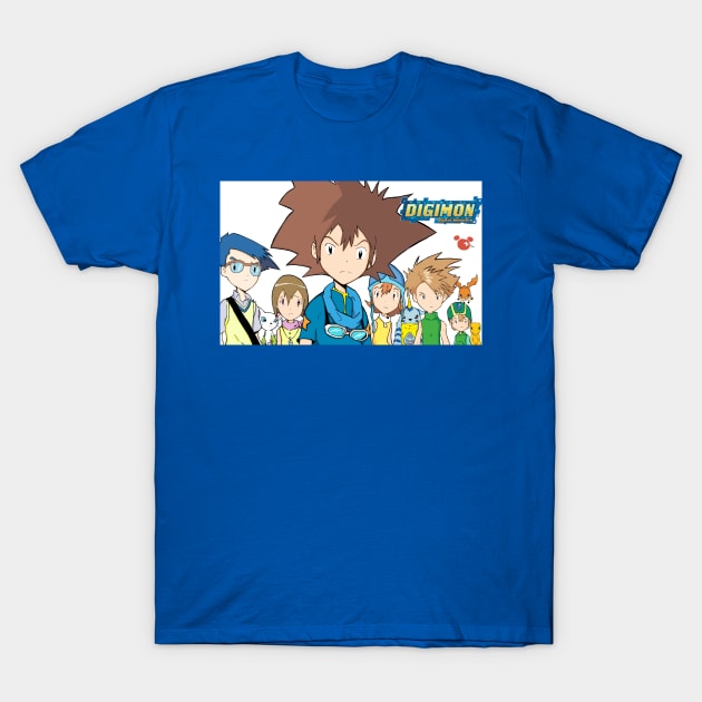 Digimon: Together T-Shirt by Tazartist